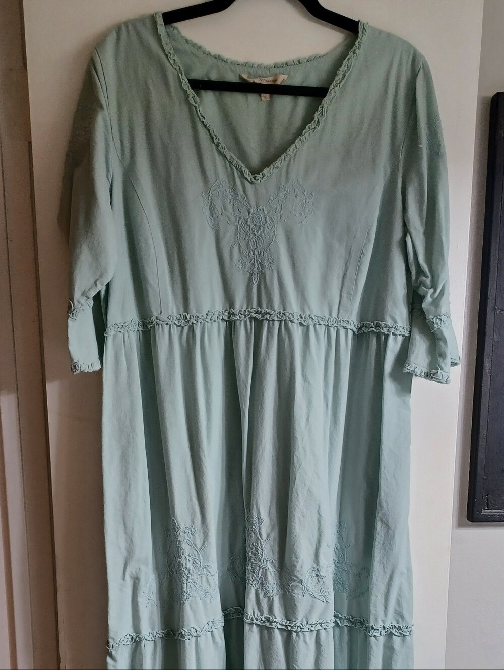 Soft Surroundings Anastasia Boho Nightgown XL